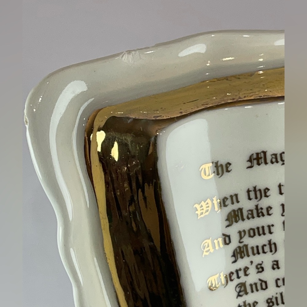 Vintage ceramic prayer book 1960s, The Magic of Prayer - Picture 5 of 14